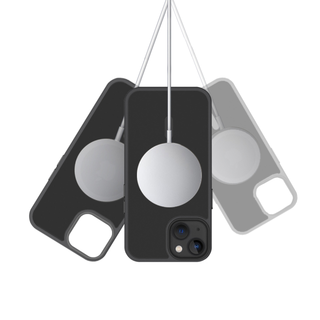 iPhone PC+TPU Magnetic Matte full covered coating Phone Case Manufacturer