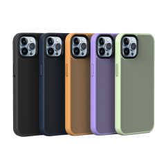 iPhone PC+TPU Matte full covered coating Phone Case Manufacturer