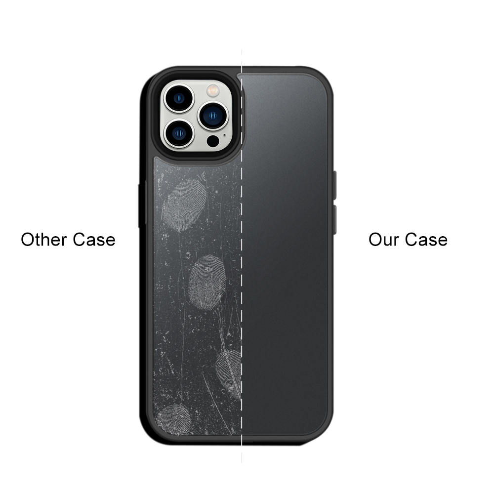 iPhone PC+TPU Matte full covered coating Phone Case Manufacturer