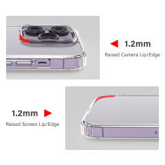 PC+TPU Clear iPhone15pro Phone Case Manufacturer