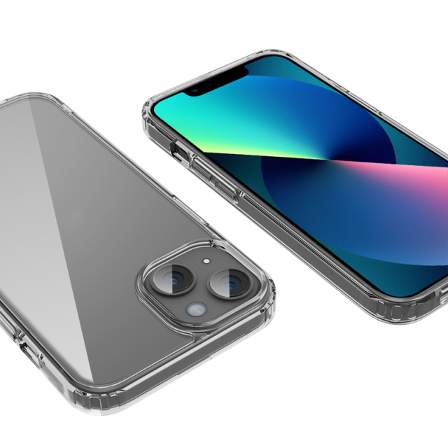 PC+TPU Clear iPhone15 Phone Case Manufacturer