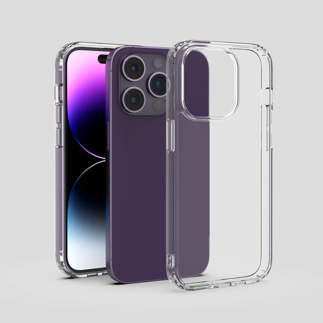 iPhone15pro PC+TPU Clear Phone Case Manufacturer