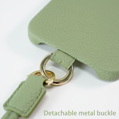 PU metal buckle lanyard iPhone Case Manufacturer