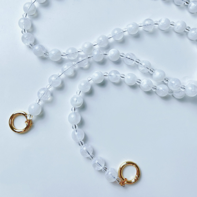 Crystal Ice Beads Chain Lanyard Manufacturer