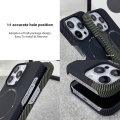 iPhone Carbon Fiber MagSafe Phone Case Manufacturer
