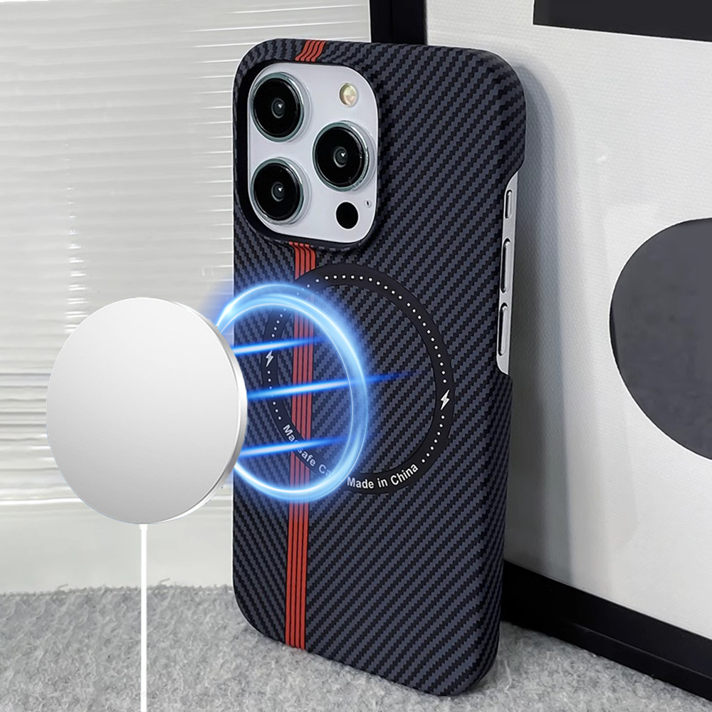 PC Carbon Fiber MagSafe iPhone Case Manufacturer