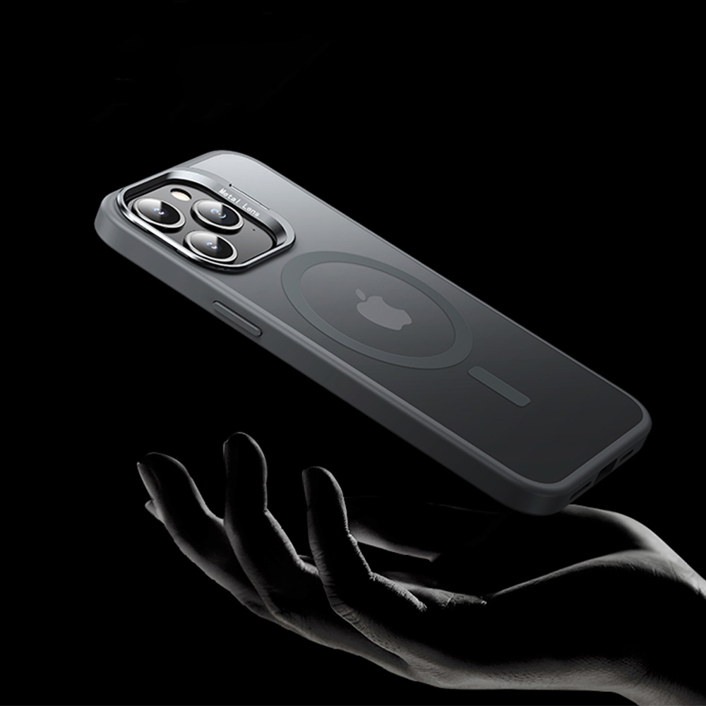 iPhone Lens Holder Magnetic Frosted Phone Case Manufacturer