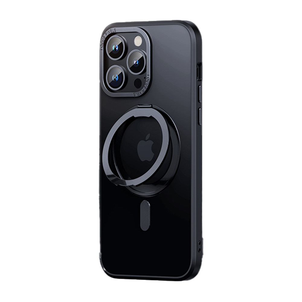 iPhone Rotating Stand Magnetic Frosted Phone Case Manufacturer