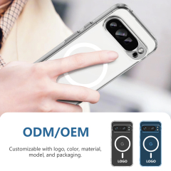 PC TPU Magsafe Clear Google Pixel 9 Phone Case Manufacturer