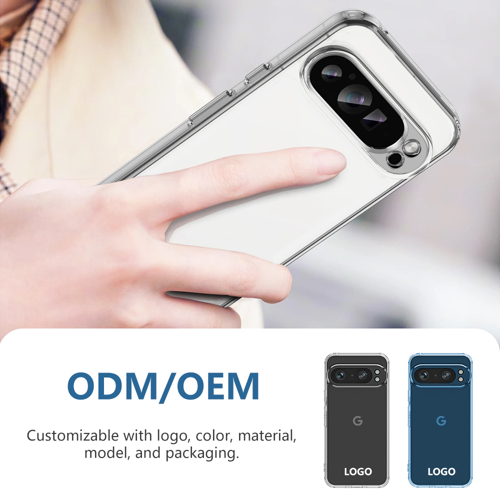 PC TPU Google Pixel 9 Clear Phone Case Manufacturer