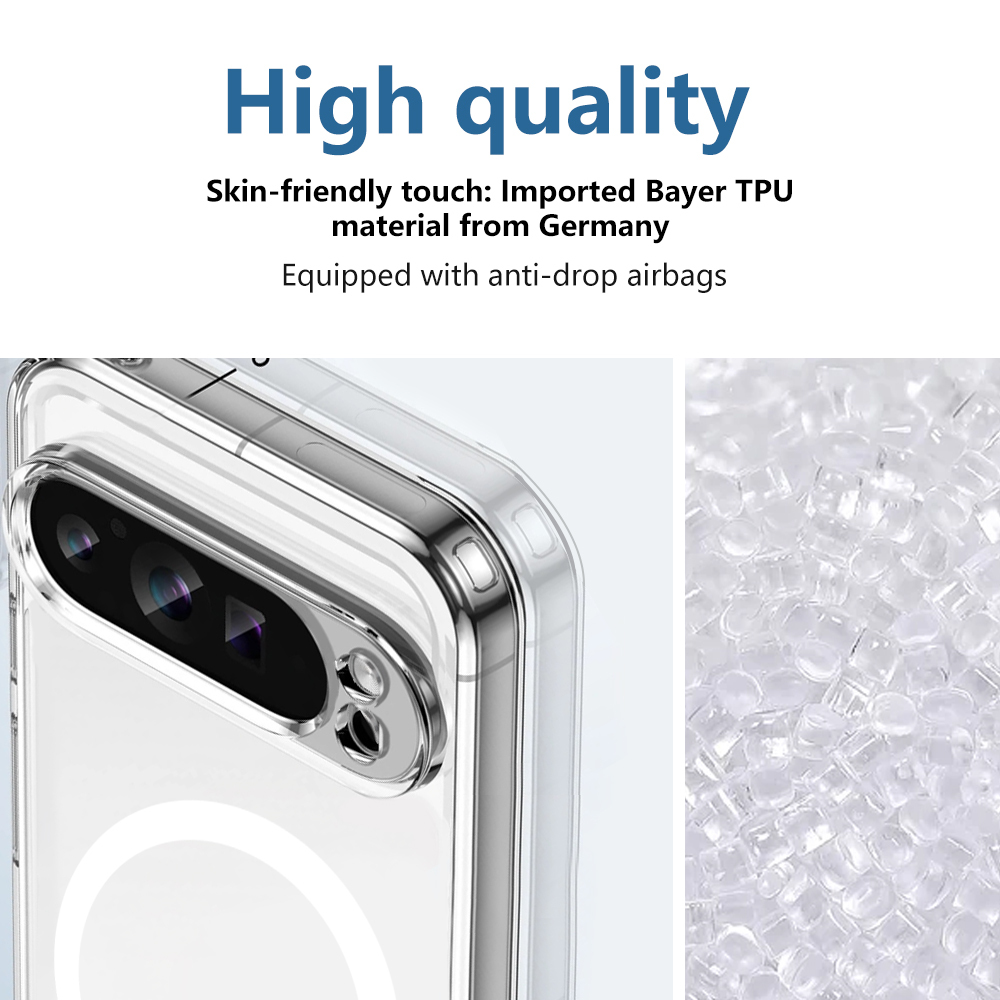 PC TPU Magsafe Clear Google Pixel 9 Phone Case Manufacturer