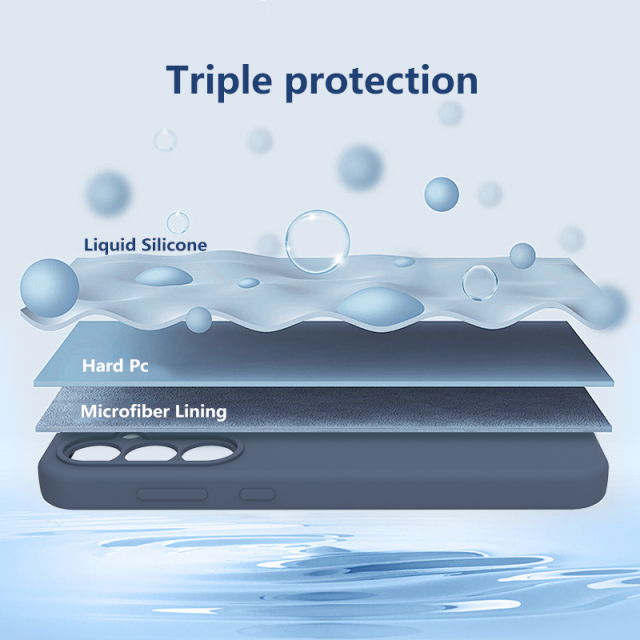 Samsung A55 Liquid Silicone Phone Case Manufacturer