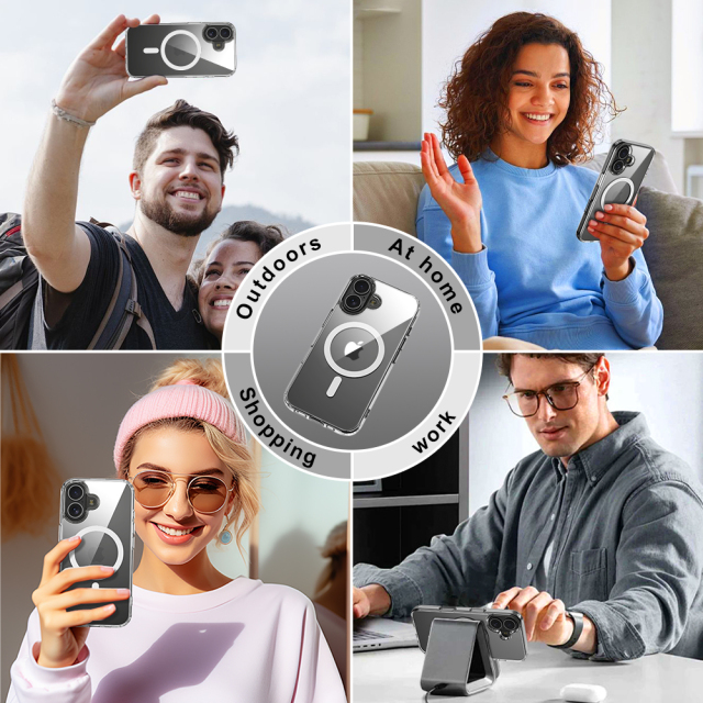 iPhone16 PC+TPU MagSafe Phone Case Manufacturer