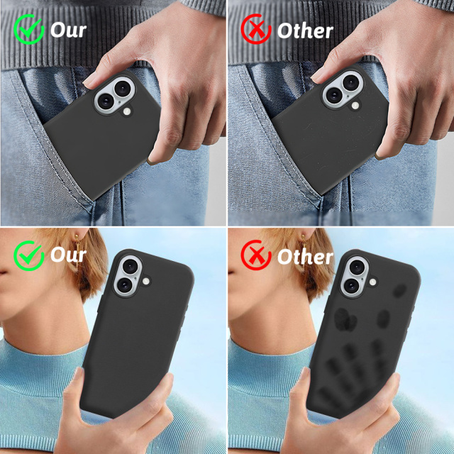 iPhone16 PU Leather MagSafe Phone Case Manufacturer