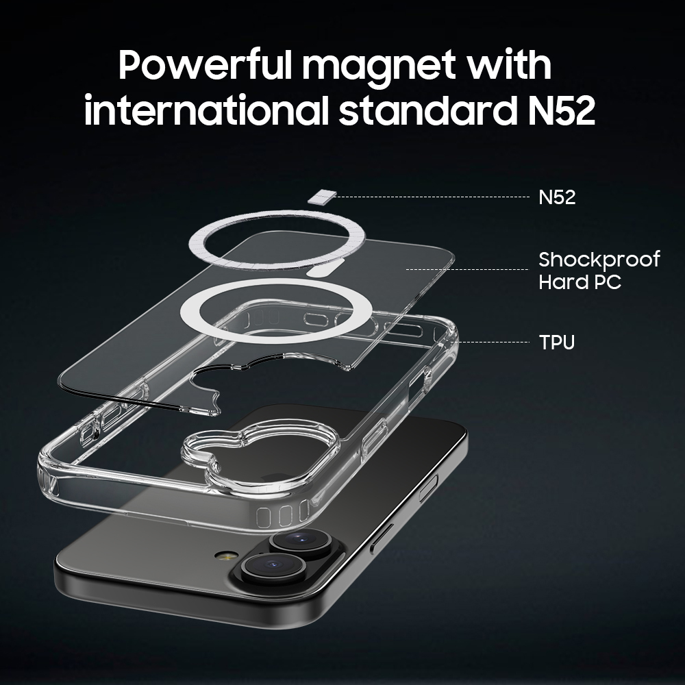 iPhone16 PC+TPU MagSafe Phone Case Manufacturer