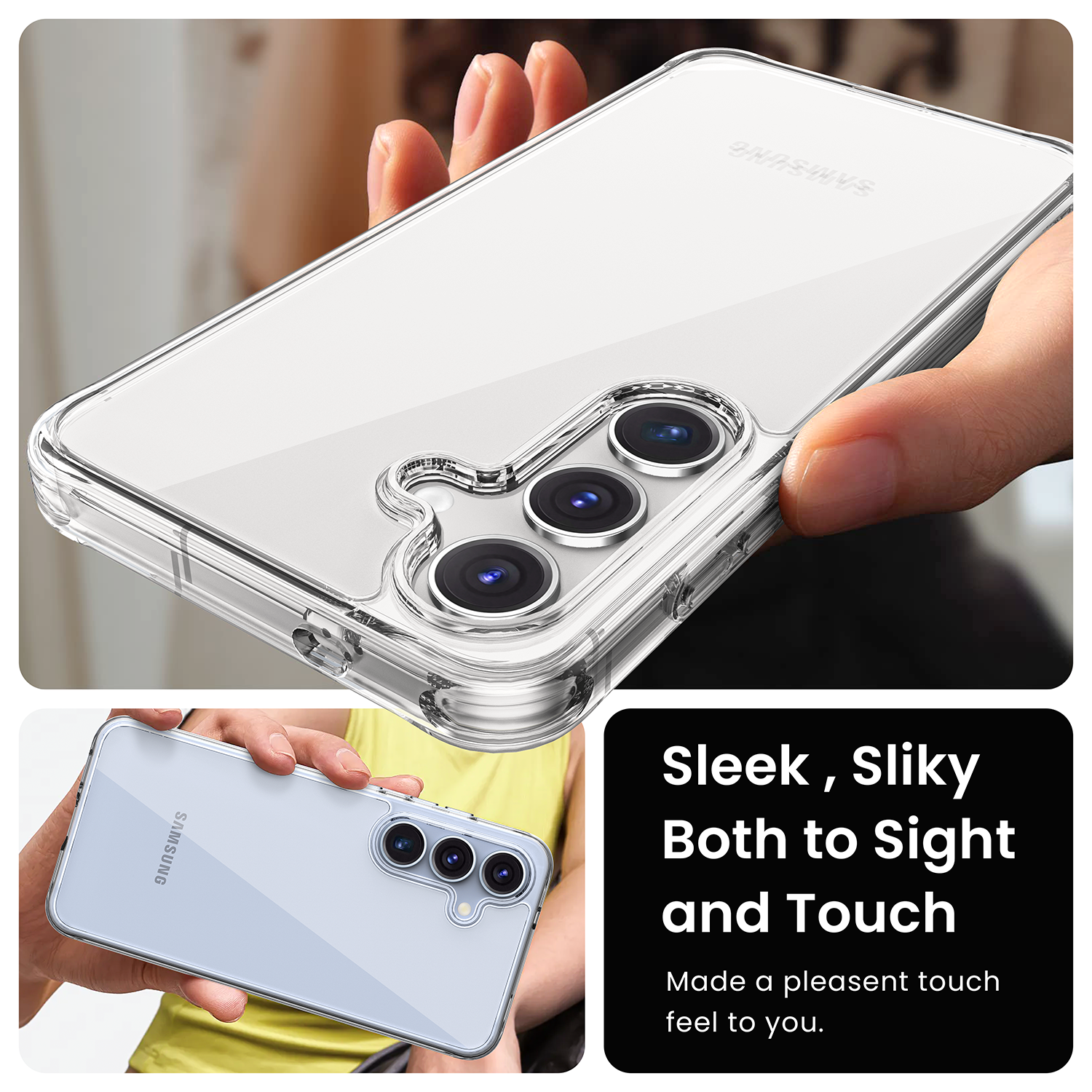 PC TPU Samsung S25 S25U Clear Phone Case Manufacturer