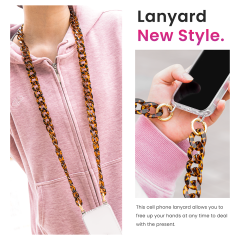 Resin acrylic Mobile Phone Lanyard Manufacturer