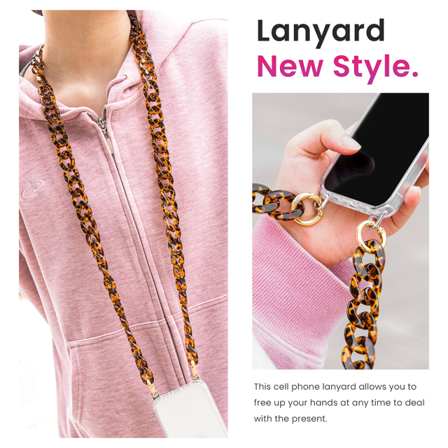 Resin acrylic Mobile Phone Lanyard Manufacturer