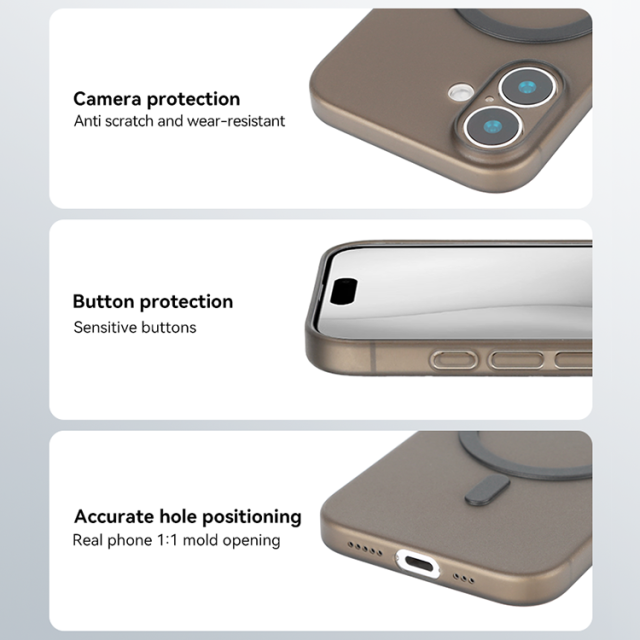 PP Ultra Slim MagSafe iPhone16 Phone Case Manufacturer