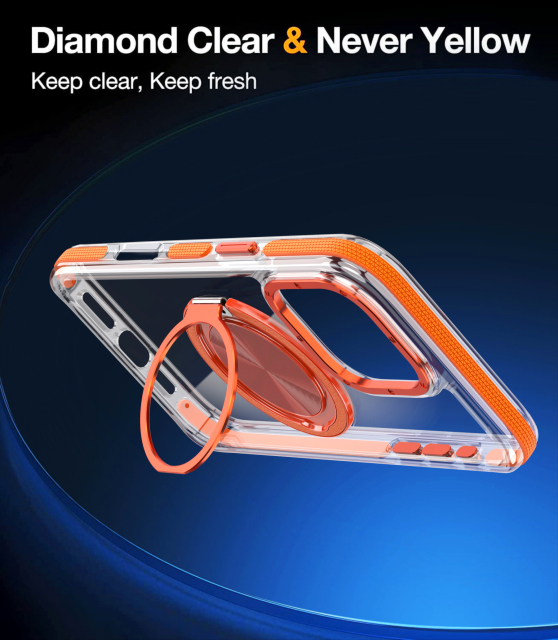 PC TPU Stand MagSafe iPhone16 pro promax Phone Case Manufacturer