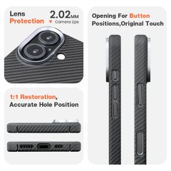 Real Kevlar 100% iPhone16 pro promax Phone Case Manufacturer