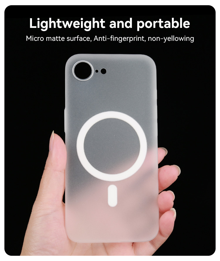iPhone16E SE4 Ultra Slim PP Phone Case Magsafe Manufacturer