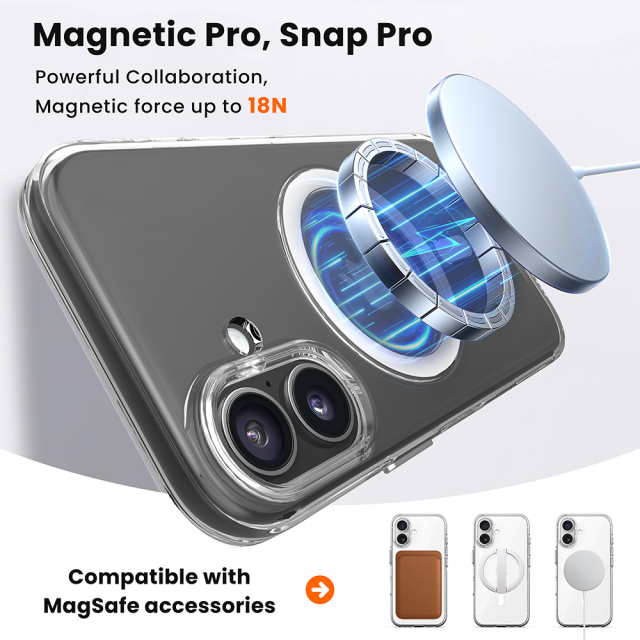 Airglass skin feel iPhone 14 15 16 pro max magsafe Phone Case Manufacturer