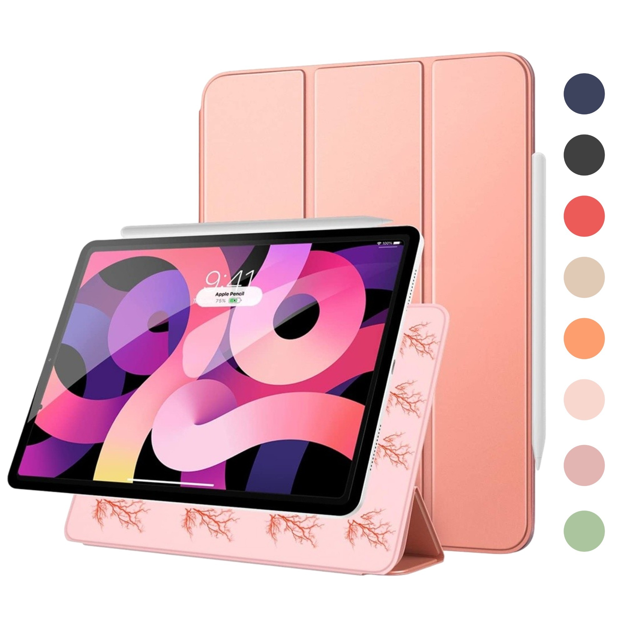 Trifold Tablet Cover Case Holder for iPad 10.2 Inch Case Cover Stand