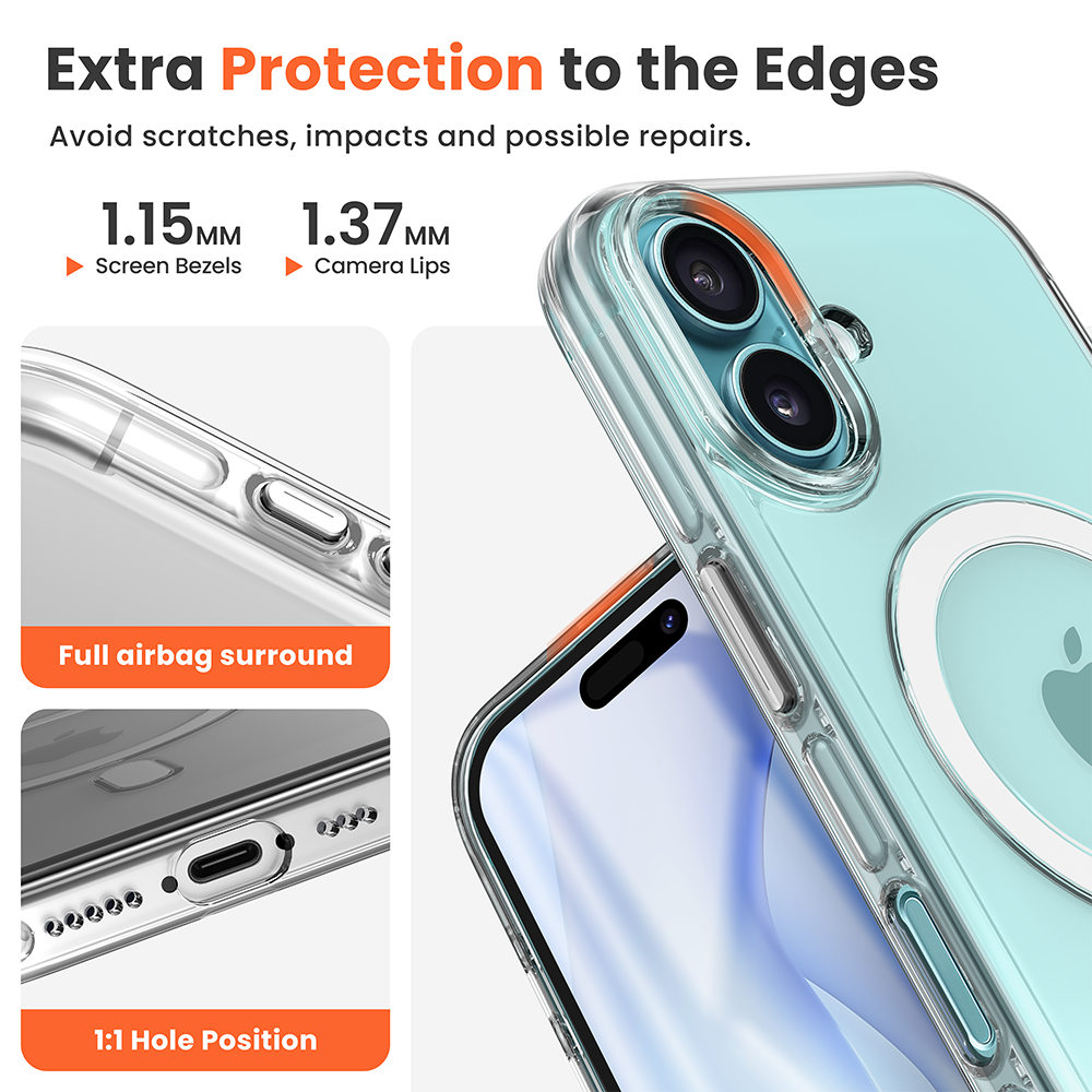 Airglass skin feel iPhone 14 15 16 pro max magsafe Phone Case Manufacturer