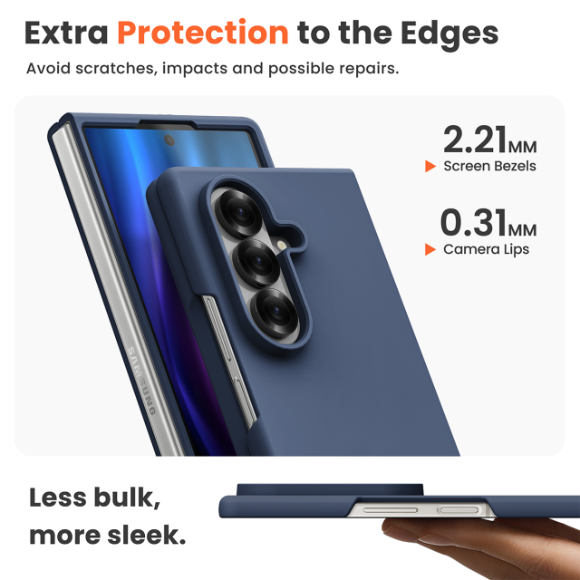 Samsung Fold 7 6 5 4 Liquid Silicone Phone Case Manufacturer