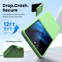 Samsung Flip 7 6 5 4 Liquid Silicone Phone Case Manufacturer