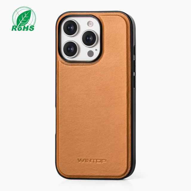 iPhone16 17 pro promax MagSafe eco friendly PU leather Phone Case Manufacturer