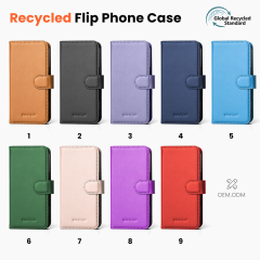 iPhone16 17 pro promax MagSafe eco friendly PU leather Phone Case Manufacturer