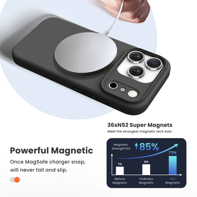 MagSafe Liquid Silicone iPhone17 air pro promax Phone Case Manufacturer