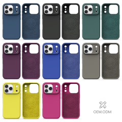 MagSafe Liquid Silicone iPhone17 air pro promax Phone Case Manufacturer
