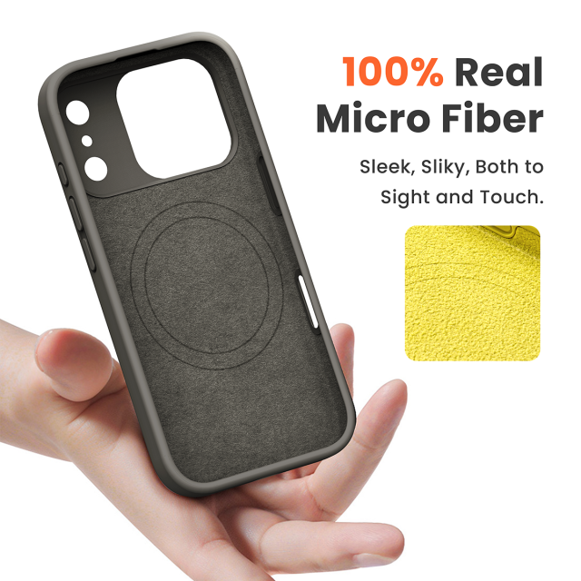 MagSafe Liquid Silicone iPhone17 air pro promax Phone Case Manufacturer