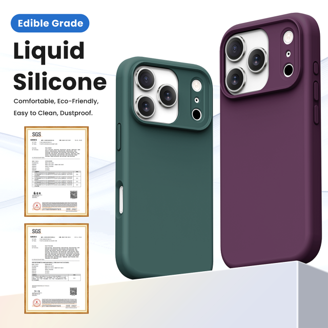 MagSafe Liquid Silicone iPhone17 air pro promax Phone Case Manufacturer