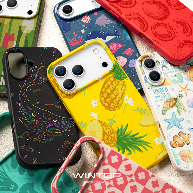 iPhone16 17 pro promax eco friendly PLA Phone Case Manufacturer