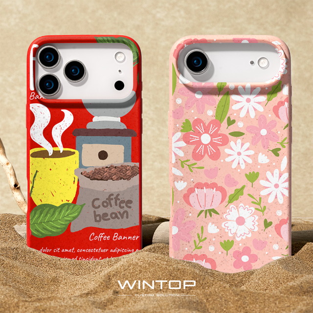 iPhone16 17 pro promax eco friendly PLA Phone Case Manufacturer