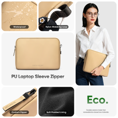 PU Laptop Sleeve With Zipper