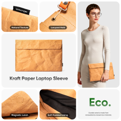Kraft Paper Laptop Sleeve