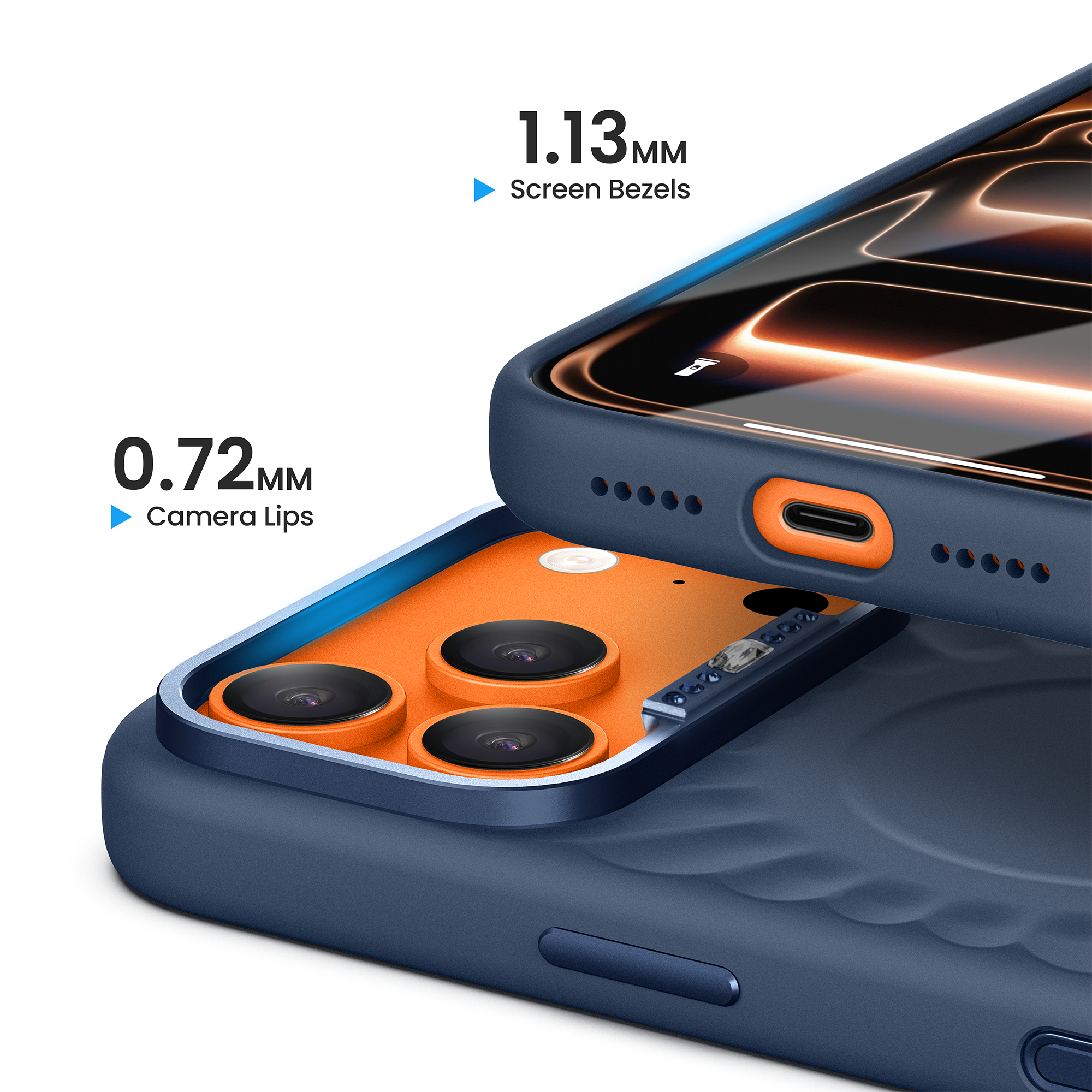 For iPhone 18 Series Sunburst MagSafe Silicone Case