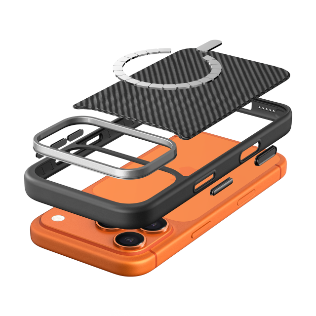 For iPhone 18 Series Hybrid Aramid fiber Case
