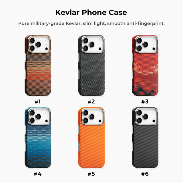 For iPhone 18 Series Kevlar Phone Case
