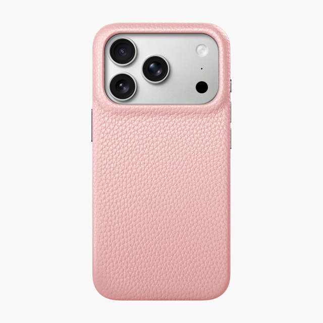 For iPhone 18 Series PU Pebble Grain Leather Case