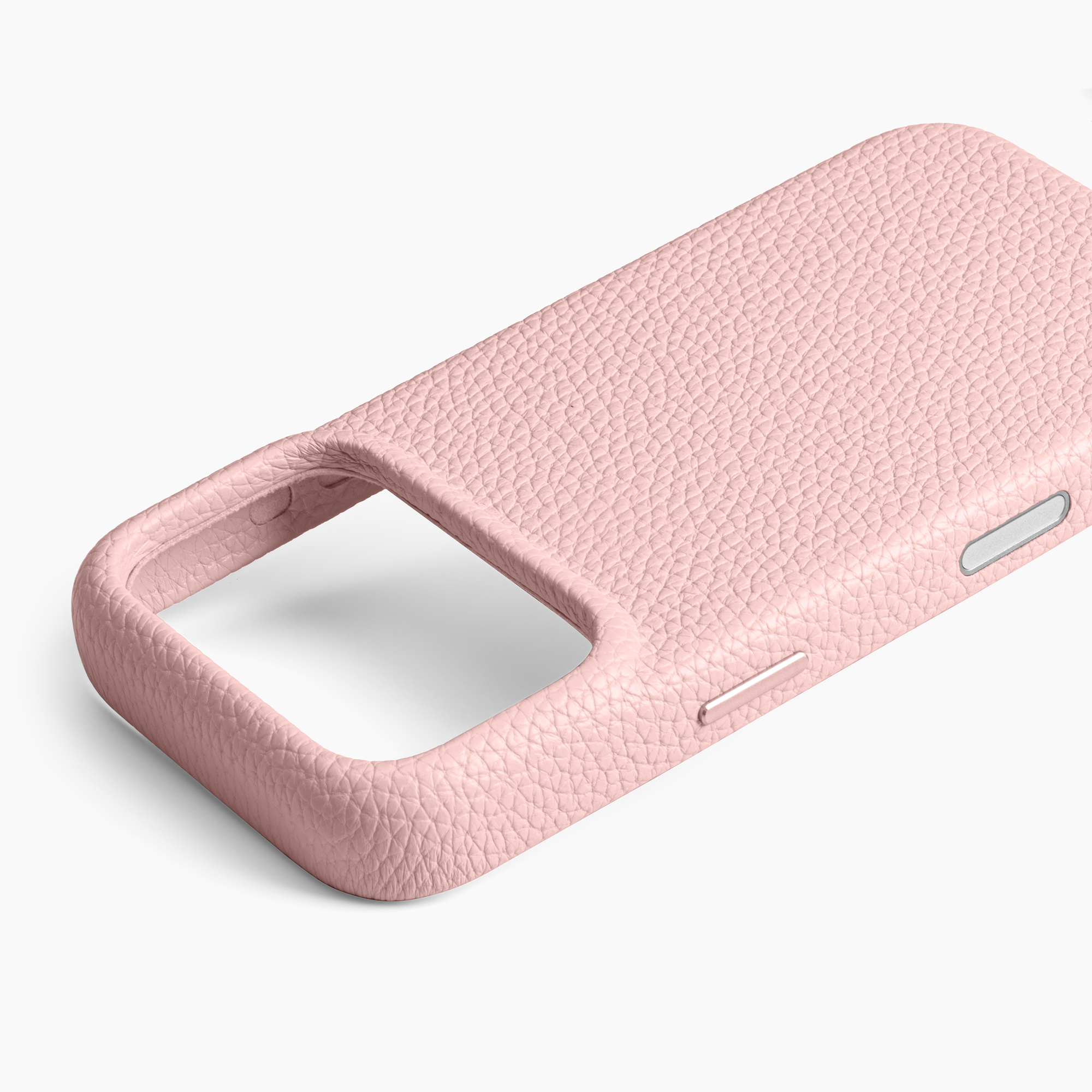 For iPhone 18 Series PU Pebble Grain Leather Case