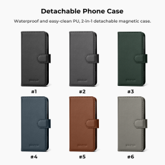 For iPhone 18 Series Recycled Detachable Flip Case