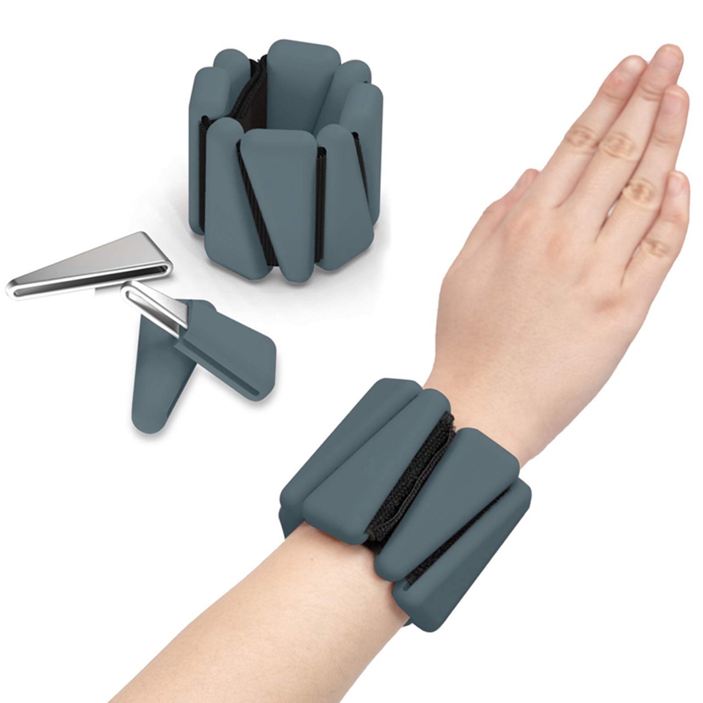 Wholesale adjustable silicone weighted wristbands for arm training and weight loss,MY SHOP,Wholesale adjustable silicone weighted wristbands for arm training and weight loss