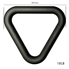 Silicone triangular weighted ring with comfortable grip, portable strength training,MY SHOP,Silicone triangular weighted ring with comfortable grip, portable strength training