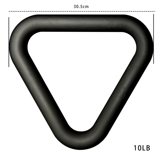 Silicone triangular weighted ring with comfortable grip, portable strength training,MY SHOP,Silicone triangular weighted ring with comfortable grip, portable strength training